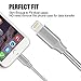 Aonsen Lightning Cable 3Pack 10FT Nylon Braided Certified iPhone Cable USB Cord Charging Charger for iPhone X/8/8 Plus/7/7 Plus/6s/6s Plus/6/6 Plus/5/5S/5C/SE/iPad Grey