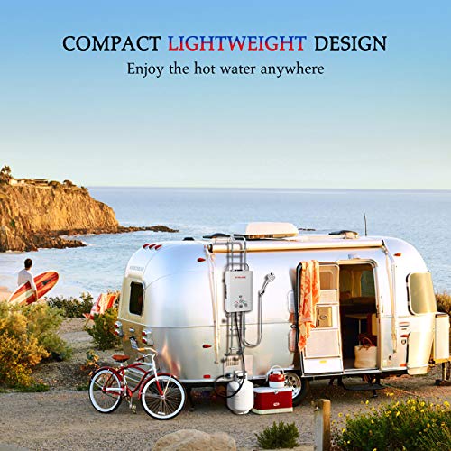 Tankless Water Heater Gasland Be158 1 58gpm 6l Outdoor Portable