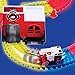 Ontel Magic Tracks Rescue - 2 Race Cars & 10' of Flexible, Bendable Glow in The Dark Racetrack - As Seen on TV