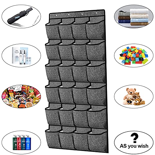 Shoe Organizer,Over the Door Hanging Shoe Rack Organizer for Closet