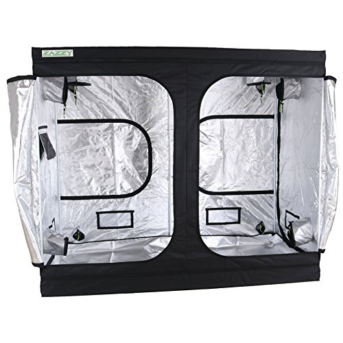 Zazzy Grow Tent, 96“X48 X78 Plant Growing Tents 600D Mylar Hydroponic