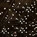 Windpnn Solar String Lights Outdoor, Solar Powered Star Lights, 30ft 50LED 8 Modes Waterproof Christmas String Lights for Gardens Patio Landscape Xmas Tree Decorations(Warm White)