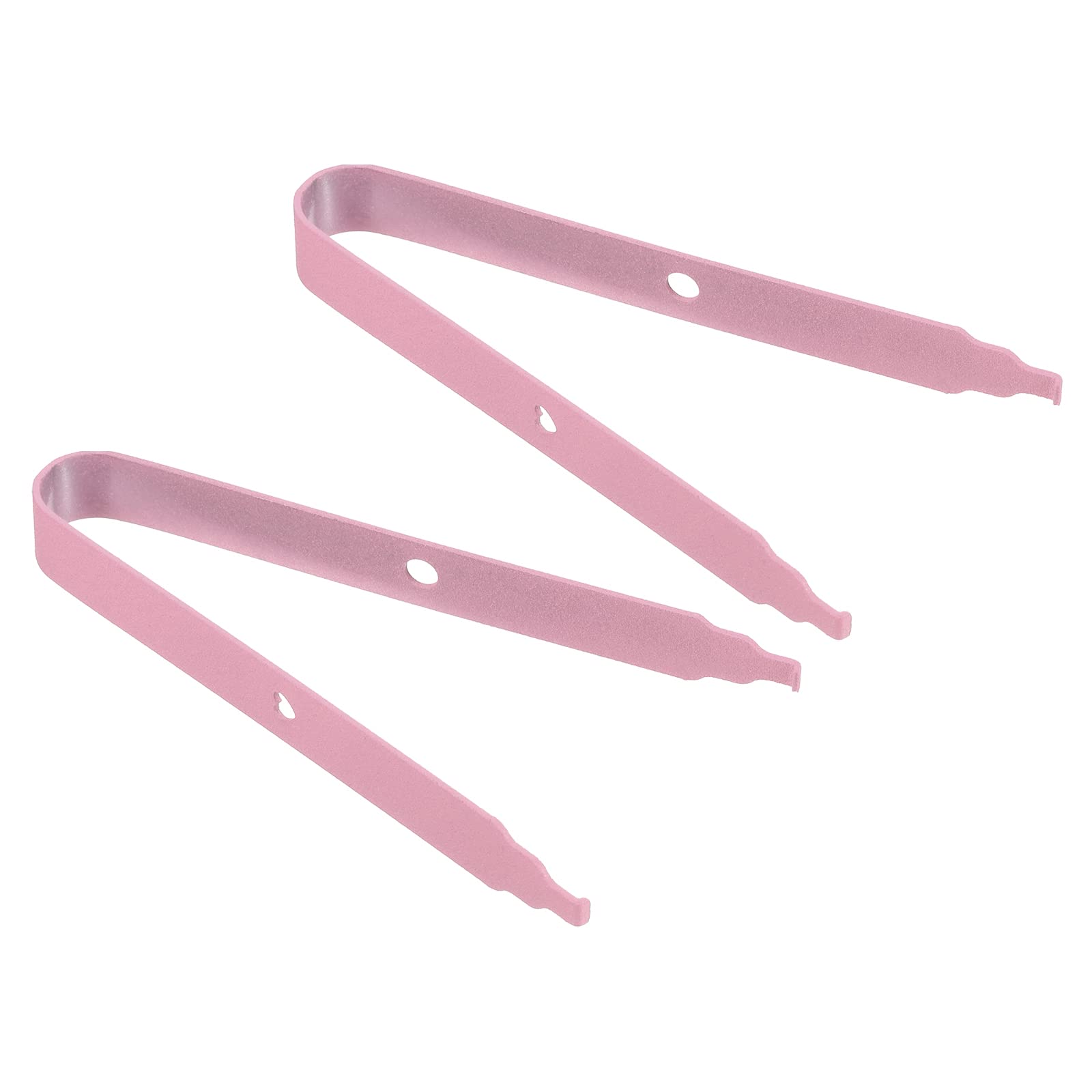 PATIKIL Keycap Puller Switch Remover, 2 Pack DIY Tool Fixing Keyboard Steel for Mechanical Keyboard, Pink