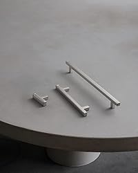 Goo-Ki 6 Pack Single Hole Cabinet Pulls Brushed