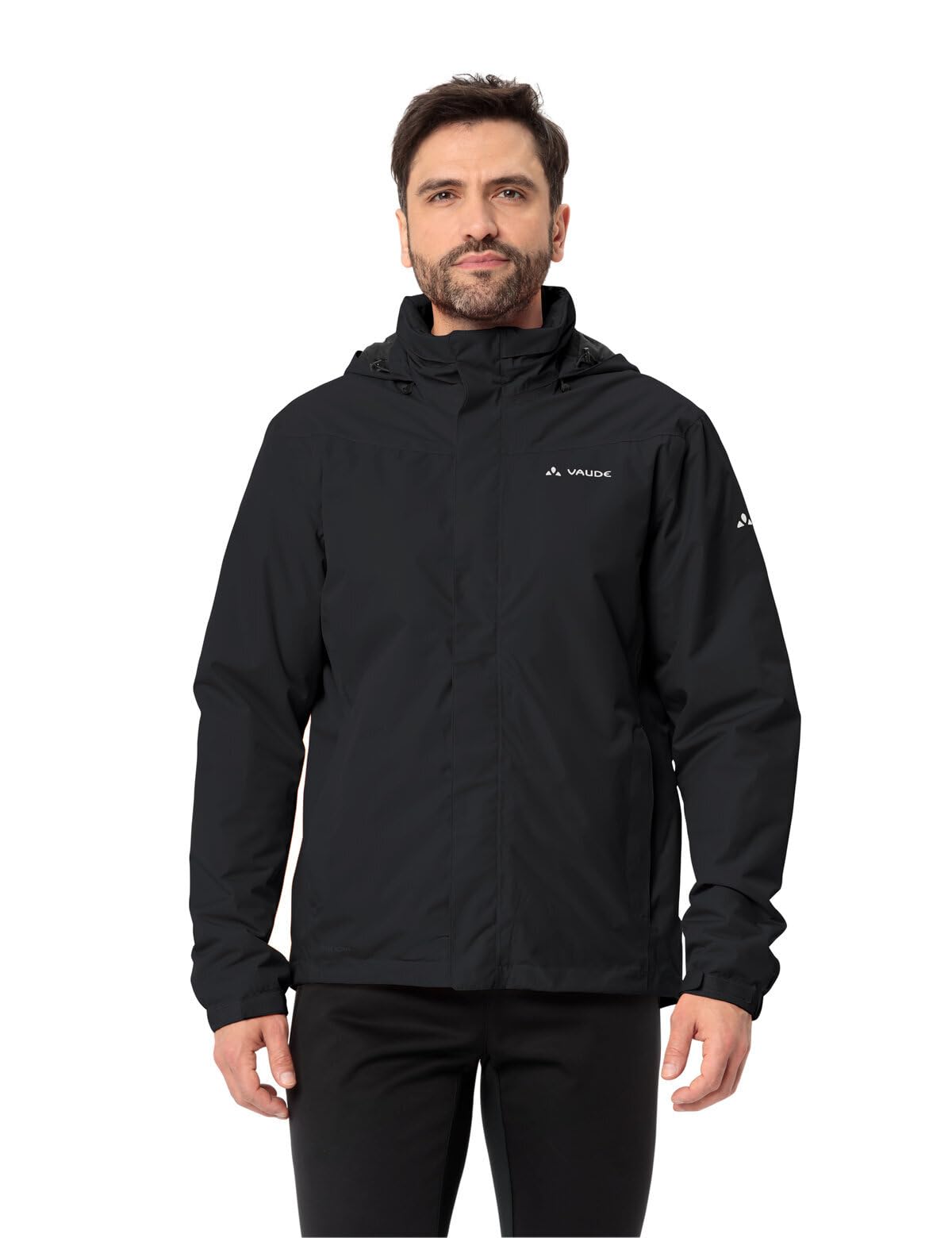 VAUDE Herren Fahrrad- Regenjacke Escape Bike Warm Jacket, wärmend, wasserdicht, winddicht und atmungsaktiv, black, S 2
