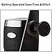 Mounchain Filter Coffee Machine, Mini Compact Portable Travel Coffee Machine, Coffee Power & K-cup Capsule, Battery Operated (2AAA Battery), Automatic Pensional Coffee Maker, Coffee Lovers Gift, for Commuter Camping, Outdoors, Office