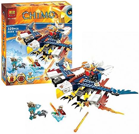 329pcs BELA 10292 Eris Fire Eagle Flyer Minifigures Model building blocks assembled Figure Brick set Toys Compatible with Toy