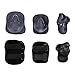 MAXZOLA Kids Protective Pads Knee Pads Elbow Pads Wrist Guards 3 In 1 Protective Gear Set