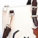 ZENTEII Women PU Leather Cute Cat Handbag Tote Top Handle Satchel Shoulder Bag (Cat)