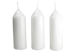 UCO 9+ Hour White Candles for Candle Lanterns (3.5 Inch), 3-Pack