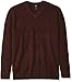 Dockers Men's Big and Tall Soft Acrylic Solid Diagonal Lined Diamond Texture-Long Sleeve Vneck