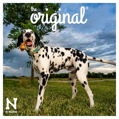 N-BONE 3.2-OUNCE THE ORIGINAL BAGGED BONE TREAT FOR DOGS, LARGE, CHICKEN FLAVOR