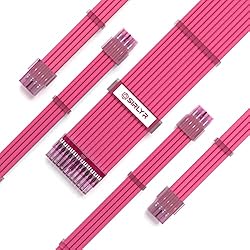SIRLYR PSU Extension Cable Kit,Custom Sleeved Power