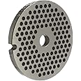 National Band Saw Grinder Plate for #8 Grinders, Fits Most #8 Size Grinders, with 1/8" Holes, Reversible, Stainless Steel - GP8-18