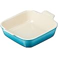 Le Creuset Stoneware Heritage Square Dish, 3 qt. (9"), Caribbean