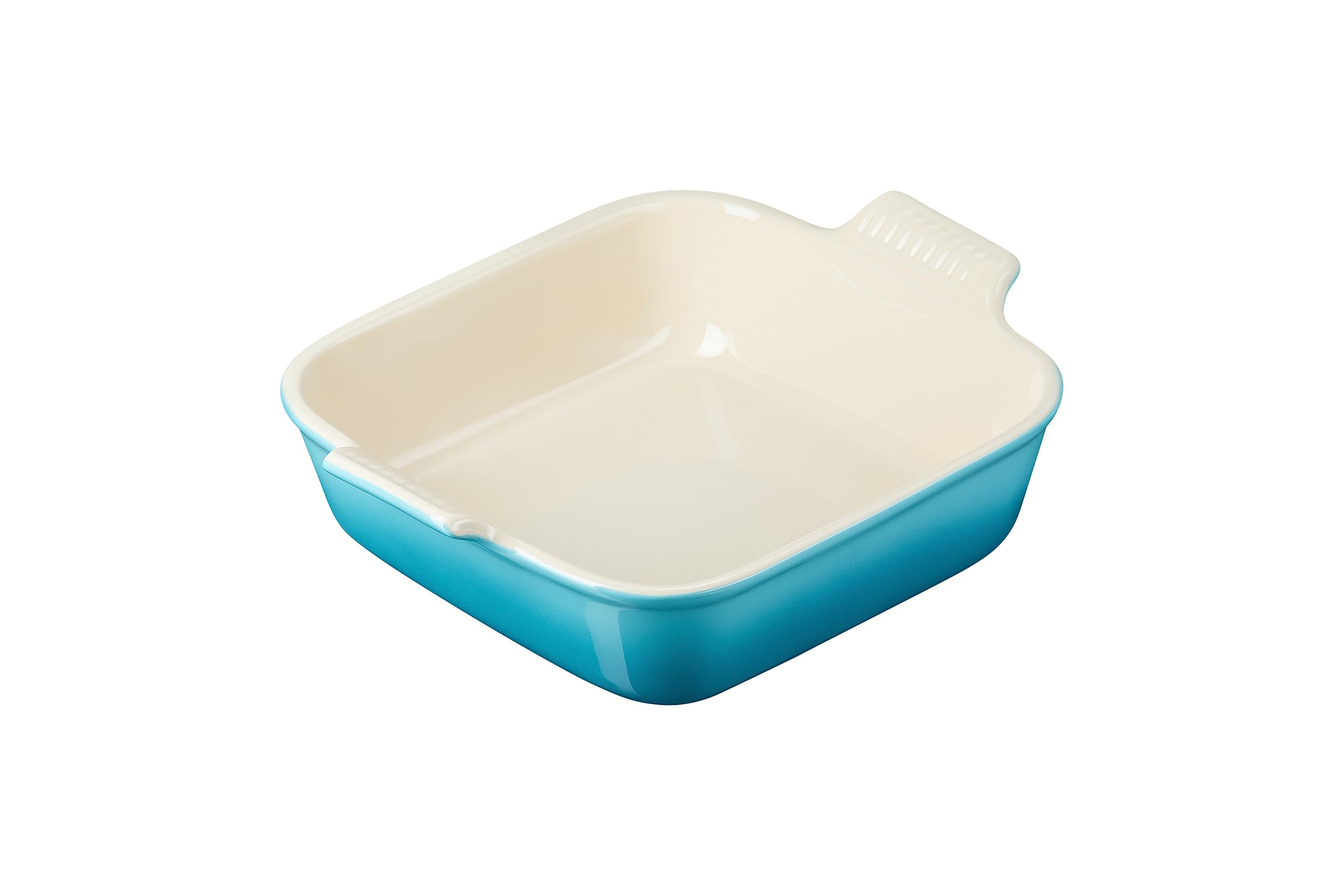 Le Creuset Stoneware Heritage Square Dish, 3 qt. (9"), Caribbean Image