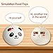 LUDILO 20Pcs Random Squishies Toys Premium Slow Rising Squishys Mini Medium Jumbo Kawaii Food Squishy Party Favors for Girls Boys Stress Relief Toys for Adults, Cake/Panda/Bread/Buns Phone Straps