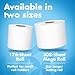 Amazon Brand - Presto! 2-Ply Toilet Paper Roll, Ultra-Soft, Unscented, 8448 Count, 48 Rolls of 176 Sheets each