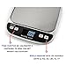 Boldall Portable Digital Kitchen Food Scale with Black Cover, 500 Grams x .01g/.001oz, LCD Display, Tare Function
