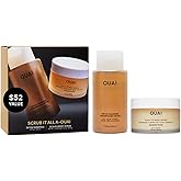OUAI Hair Care Set - Clarifying Shampoo & Exfoliating Scalp Scrub - Deep Cleansing & Balancing - Hair Care Kit with Detox Shampoo & Travel Size Sugar Scrub for Scalp - Valentine's Day Gifts (2 Count)