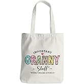 jealance Inspirational Mom Grandma Aunt Mother in Law Tote Beach Bag for Women Birthday Christmas Mothers Day
