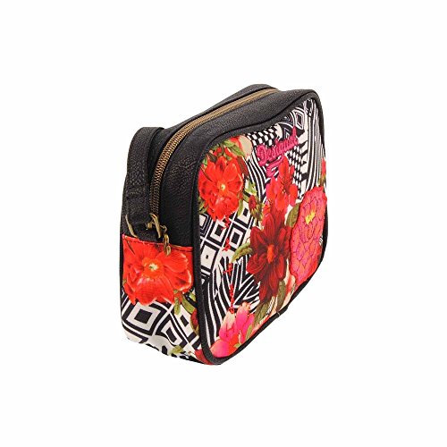 Desigual Portafoglio Bi-Fold Donna In PU – Borsa Pochette Elegante Con Scomparto Principale, 20x10x5 Cm