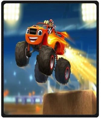 Scottshop Bedsure Blanket Throw,Blaze And The Monster Machines Custom Soft Cozy and Warm Throw Fleece Blanket 50x60 Inch