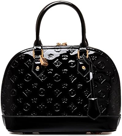 Women's Patent Leather Handbag New Embossed Shoulder Bag Shells Bag