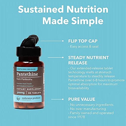 Pantethine from Pantesin 300mg Sustained Release for Optimal