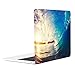 TOP CASE - Floral Pattern Matte Hard Case Compatiable With MacBook Pro 13-inch A1989,A1706 with Touch Bar / A1708 without Touch Bar (Release 2017,2016,2018) - Surfing Day