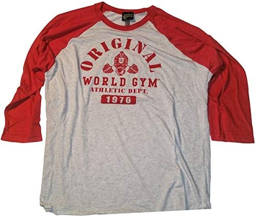 Amazon.com: World Gym Muscle Shirt Long Sleeve Sports Athletic