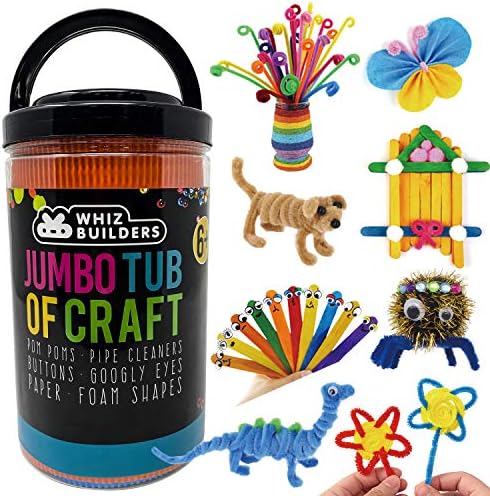 WhizBuilders Arts and Crafts Supplies 