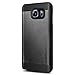 Spigen Neo Hybrid Carbon Galaxy Note 5 Case with Carbon Fiber Design and Reinforced Hard Bumper Frame for Galaxy Note 5 2015 - Metal Slate