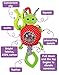 Infant Toys for Girls and Boys - Newborn Crib Toys - Car seat toys - Baby Stroller Toys - Travel Activity Toys with Teether and Clip - by Macik
