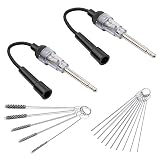 Morange in-Line Spark Plug Engine Ignition Tester with Carb Carburetor Cleaner Kit, 6-12V Pick Up Coil Armature Diagnostic Detector Tool for Automotive Car Lawnmower Internal External Engine