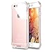 iPhone 6s case, Walcase [Clear Cushion] [Shock Absorbent] Premium Soft TPU Clear Case Cover for Apple iPhone 6S (2015) & iPhone 6 (2014) – Clear