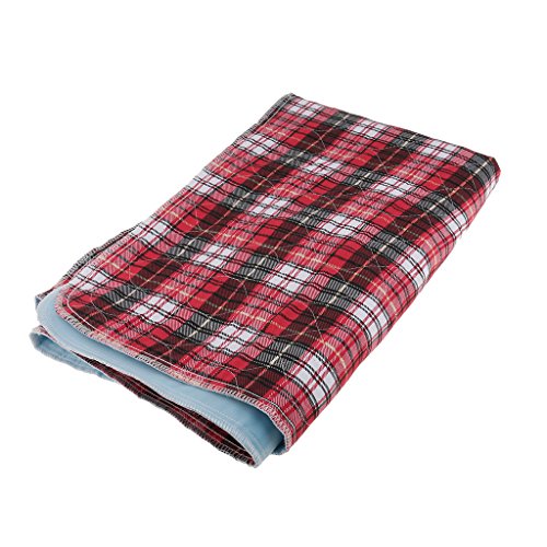 perfektchoice 2 Pcs Reusable Underpad 45x60cm Washable Bed Pad Incontinence Aid Waterproof