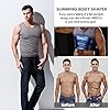 Hirdou-Sweat-Sauna-Vest-Weight-Loss-Tummy-Control-Body-Shaper Hirdou Men's Premium Workout Tank Top Slimming Polymer Weight Loss Sauna Vest, Black Shapewear