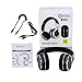 Contixo KB-2600 Kids Bluetooth Wireless Headphones | 85db Volume Limiter Limiting, Built-in Microphone Includes AUX Wired Audio Cable Kid Safe for Boys Girls (Black)