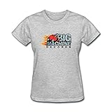 XIULUAN Women's Big Machine Records Logo T-shirt Size XXL ColorName Short Sleeve