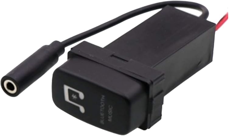 Amazon Monland 車のブルートゥースミュージックアダプタモジュールパネルの取り付けaux出力 Tsubishi Asx Lancer Outlander Pajero Fortisに使用 カーナビ カーエレクトロニクス 車 バイク