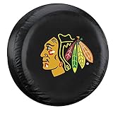 Freemont Die Chicago Blackhawks Universal Fit Tire Cover