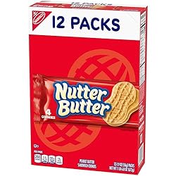 Nutter Butter Peanut Butter Sandwich Cookies, 4