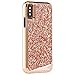 Case-Mate iPhone X Case - Brilliance - 800+ Genuine Crystals - Protective Design for Apple iPhone 10 - Rose Gold