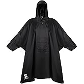 SaphiRose Long Sleeves Rain Poncho Waterproof Unisex Raincoat Jacket for Adults Men Women