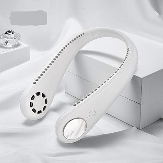 SHOWGG Mini Ventilador, Cuello del Ventilador portátil con batería