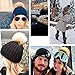 FURTALK Winter Beanie Hats for Women Womens Warm Knit Fur Bobble Pom Pom Hat