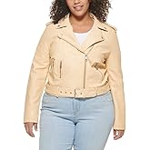 Levi's Women's The Belted Faux Leather Moto Jacket (Regular & Plus Size)