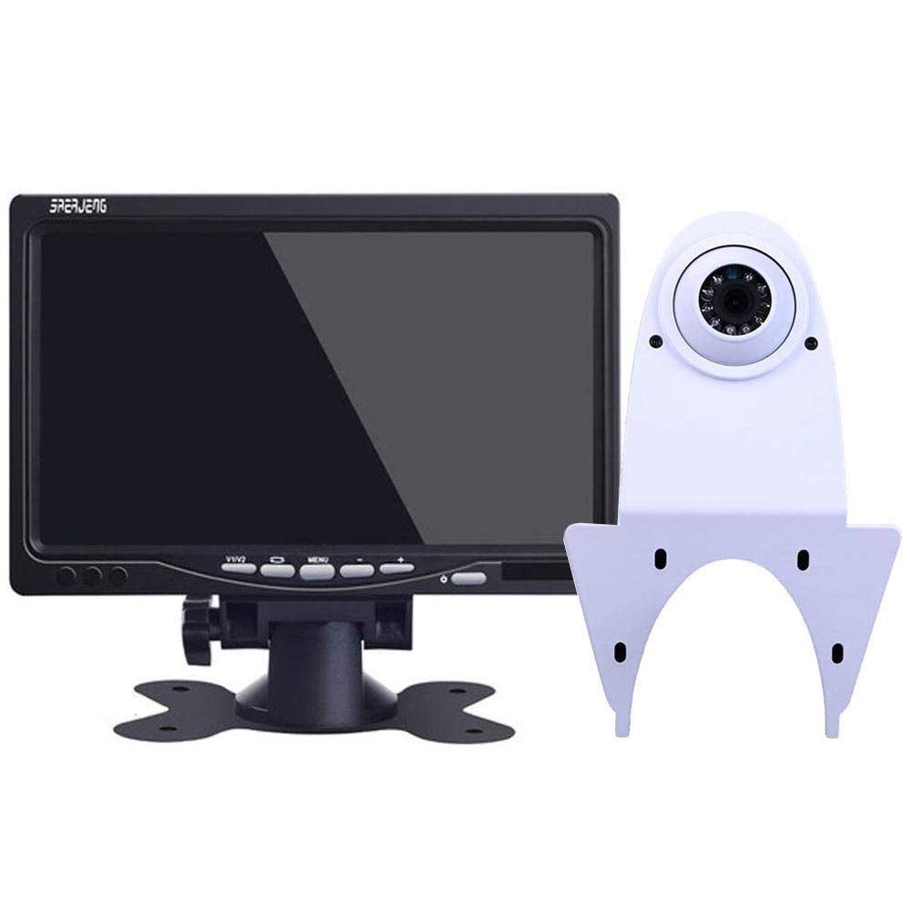 Car Third Roof top mount Rear View Backup Camera and LCD Monitor