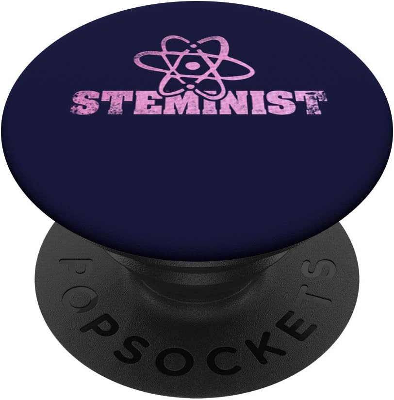 Steminist design feminist STEM PopSockets Grip and Stand for Phones and Tablets